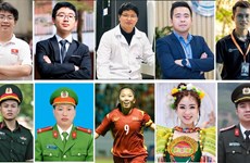 2022年越南优秀青年奖和展望奖20名获奖者名单出炉