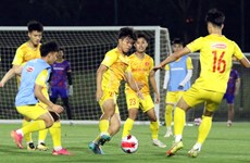 2023多哈杯：越南U23球队为最后一场比赛做好准备
