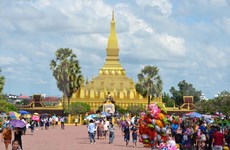 老挝期待新年吸引大量游客到访