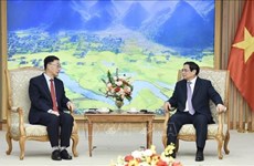 越南政府总理范明政会见中国广西壮族自治区党委书记刘宁