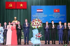 越南与荷兰建交50周年纪念典礼在胡志明市隆重举行