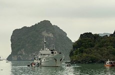 越南直升机坠落在下龙湾海域事故: 找到最后一名遇难者尸体