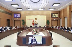 越南国会常务委员会4月份立法工作专题会议闭幕