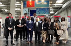 诸多越南企业参加德国汉诺威工业博览会