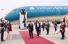 越南国会主席王廷惠开始对阿根廷共和国进行正式访问