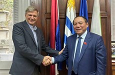 越南与乌拉圭在体育领域建立务实合作关系