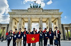 河内学生在国际数学奥林匹克竞赛中获得5枚金牌