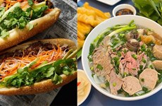 越南的面包和河粉入选亚洲100道著名美食