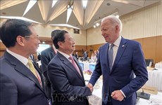 越南政府总理范明政会见美国总统和欧洲理事会主席