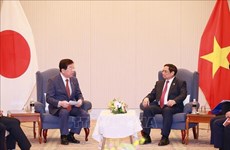 越南政府总理范明政会见日本议员
