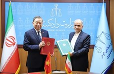 越南公安部与伊朗各执法机关加强合作关系