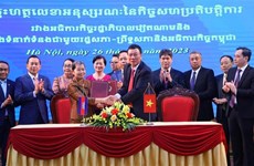 越南与柬埔寨加强监察领域的合作关系