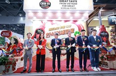 越南企业参加韩国最大食品产业展
