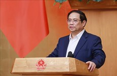 越南政府总理主持政府与各地方视频会议和2023年5月份政府例行会议