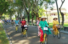 越南顺化市积极响应6.3世界自行车日
