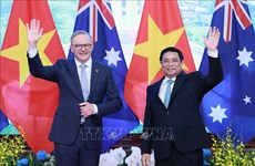 澳大利亚总理阿尔巴尼斯圆满结束对越南进行的正式访问