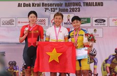 越南女选手阮氏实第三次夺得亚洲冠军