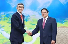 阿联酋高级领导人一向把越南视为亚太地区的重要合作伙伴