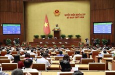 越南第十五届国会第五次会议新闻公报（第二一十号）