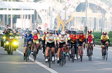 55名国内外运动员参加2023年安江女子自行车公开赛