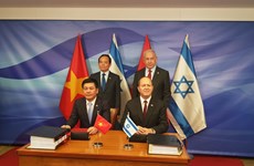越南与以色列签署自由贸易协定