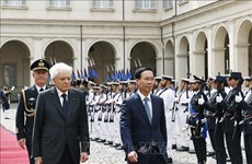 越南与意大利发表关于加强战略伙伴关系的联合声明