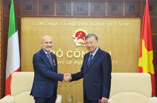 越南与意大利在执法领域的合作
