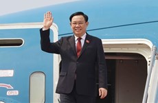  越南国会主席王廷惠抵达雅加达  开始对印尼的正式访问之旅