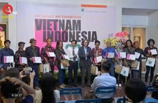 越南-印尼文化绘画展--以文化纽带促两国交流 