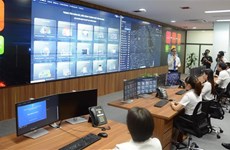 岘港市城市智慧监控中心投入运行