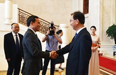 越南政府副总理陈流光会见中国云南省委书记王宁