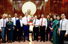 越南与柬埔寨加强地方间的团结关系