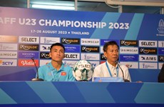 2023年东南亚足球锦标赛：越南队在揭幕战中以4比1战胜老挝队