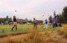 144名职业高尔夫球手参加2023年岘港BRG高尔夫球公开赛