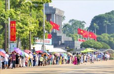 九·二国庆节78周年：入陵瞻仰胡志明主席遗容人数多达近3.3万人次