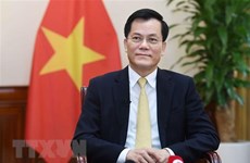 越南外交部副部长何金玉就美国总统乔·拜登对越南的访问取得成果接受记者采访