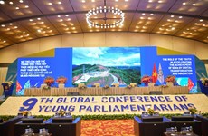 第九届全球青年议员大会今日在河内开幕