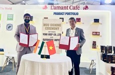越南 L’amant Café 与印度伙伴签署谅解备忘录将越南咖啡打入印度市场