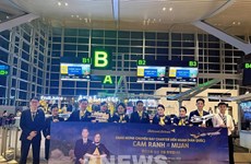 越南旅游航空公司执行首个连接芽庄和韩国务安的包机航班
