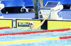 2023年亚运会：越南游泳运动员阮辉煌获得第二枚铜牌