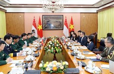 越南与新加坡国防部第14次防务政策对话在河内召开