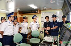 越南海警在日本开展业务交流活动