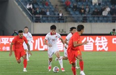 中国之队·大连国际足球邀请赛：越南男足以0比2败给中国队