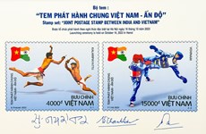 越南印度联合邮票正式发行