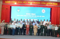越南与加拿大联合举办联合国后勤军官培训班