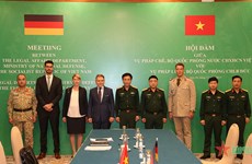 越德两国加强在军事国防法律领域的合作