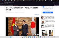 日本外务省大力宣传日本与越南升级关系