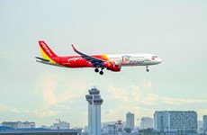 越捷航空胡志明市—上海市新航线正式开通