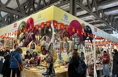 越南商品在米兰国际手工艺博览会上受好评
