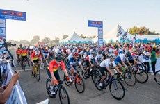 第一届柬老越自行车友谊赛举行